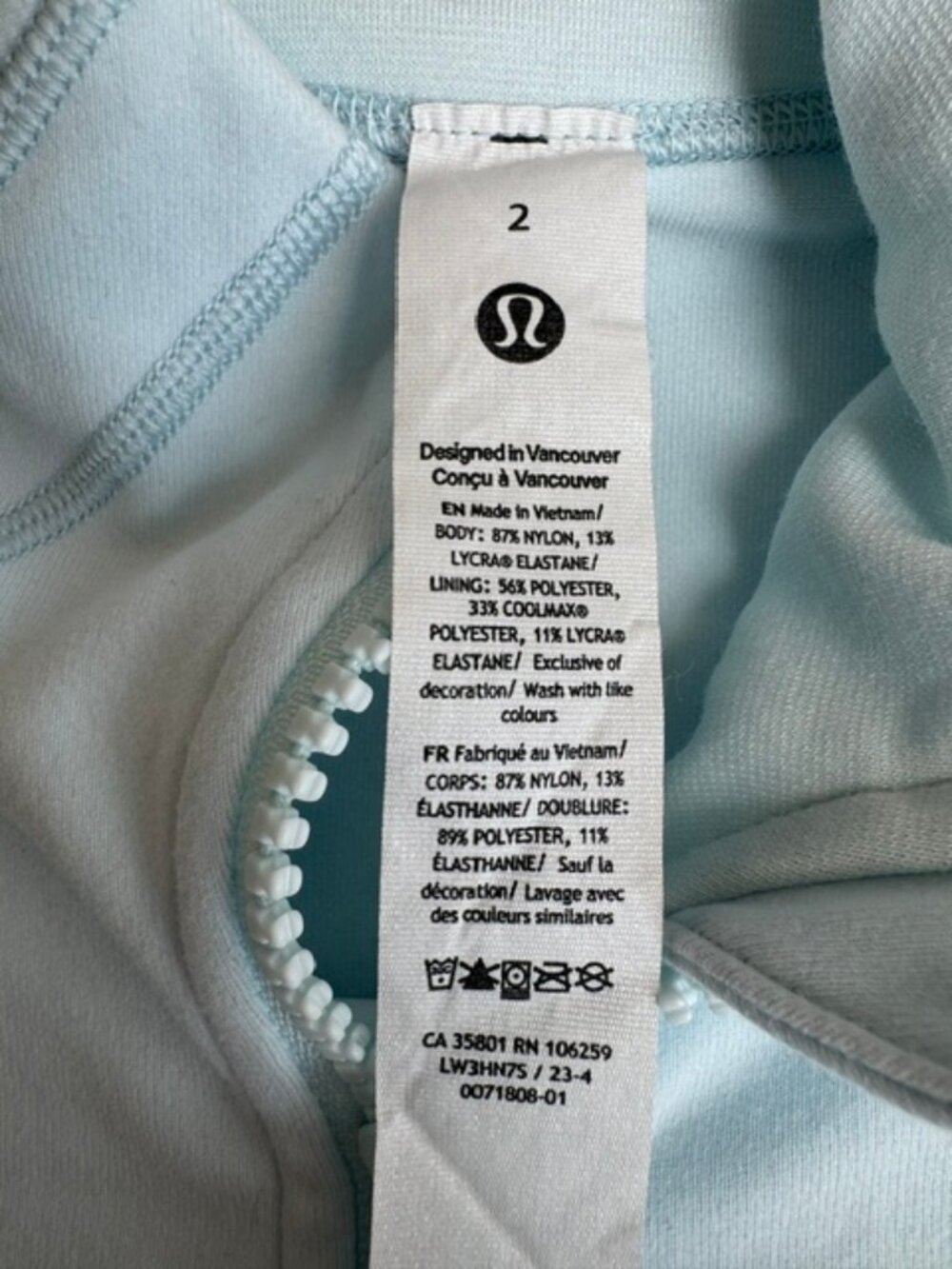 Lululemon Define Jacket Nulu - Picture 3 of 3